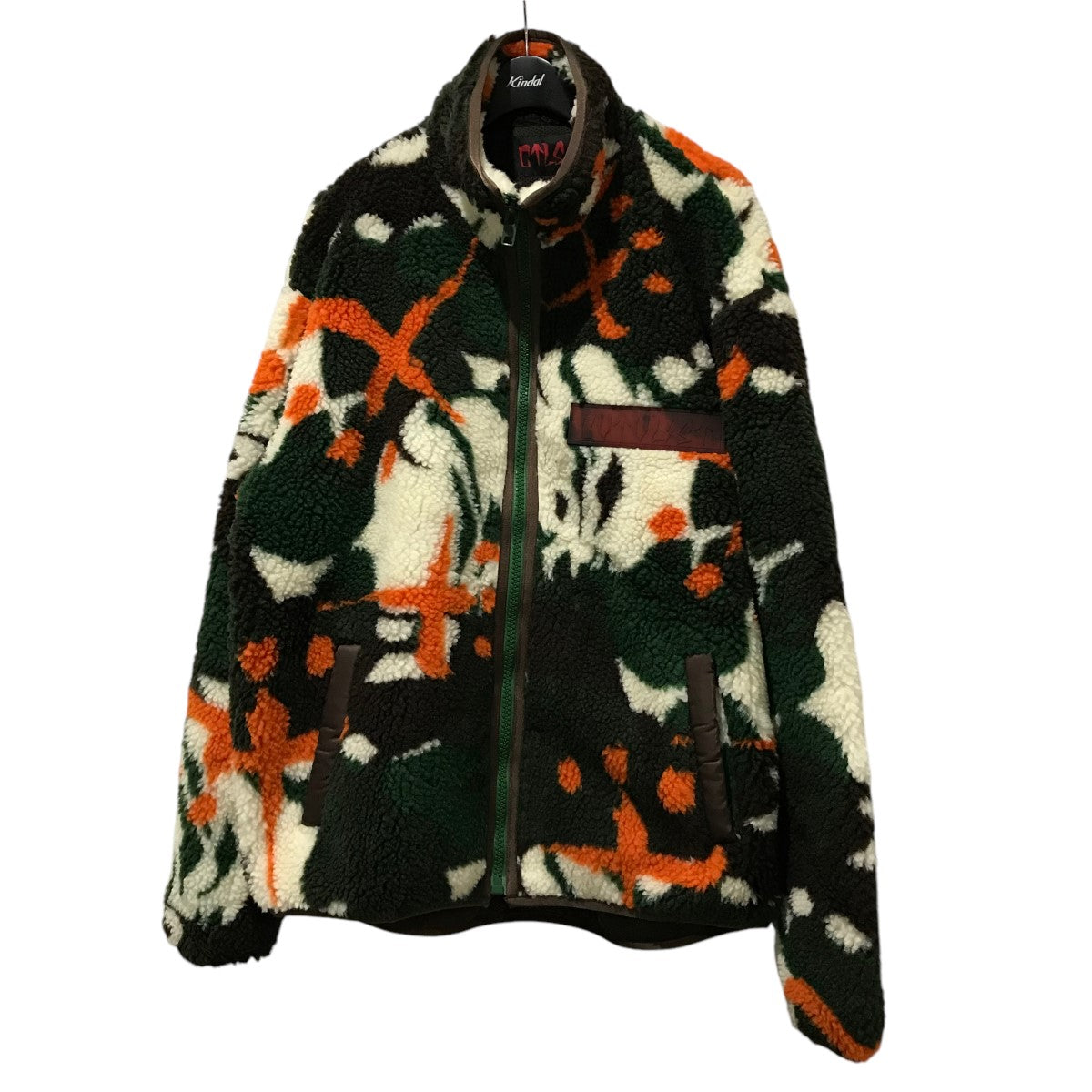 CVTVLIST(カタリスト) 22AWcamo fleece jacketカモフリースジャケット2201120102 2201120102  ホワイト×グリーン×オレンジ サイズ 1｜【公式】カインドオルオンライン ブランド古着・中古通販【kindal】