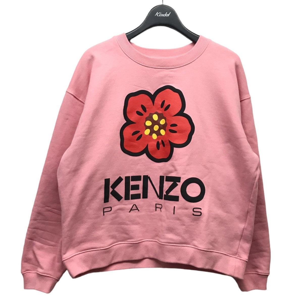 KENZO(ケンゾー) 「Boke Flower」フラワープリントスウェット FD52SW0364ME ピンク サイズ  S｜【公式】カインドオルオンライン ブランド古着・中古通販【kindal】