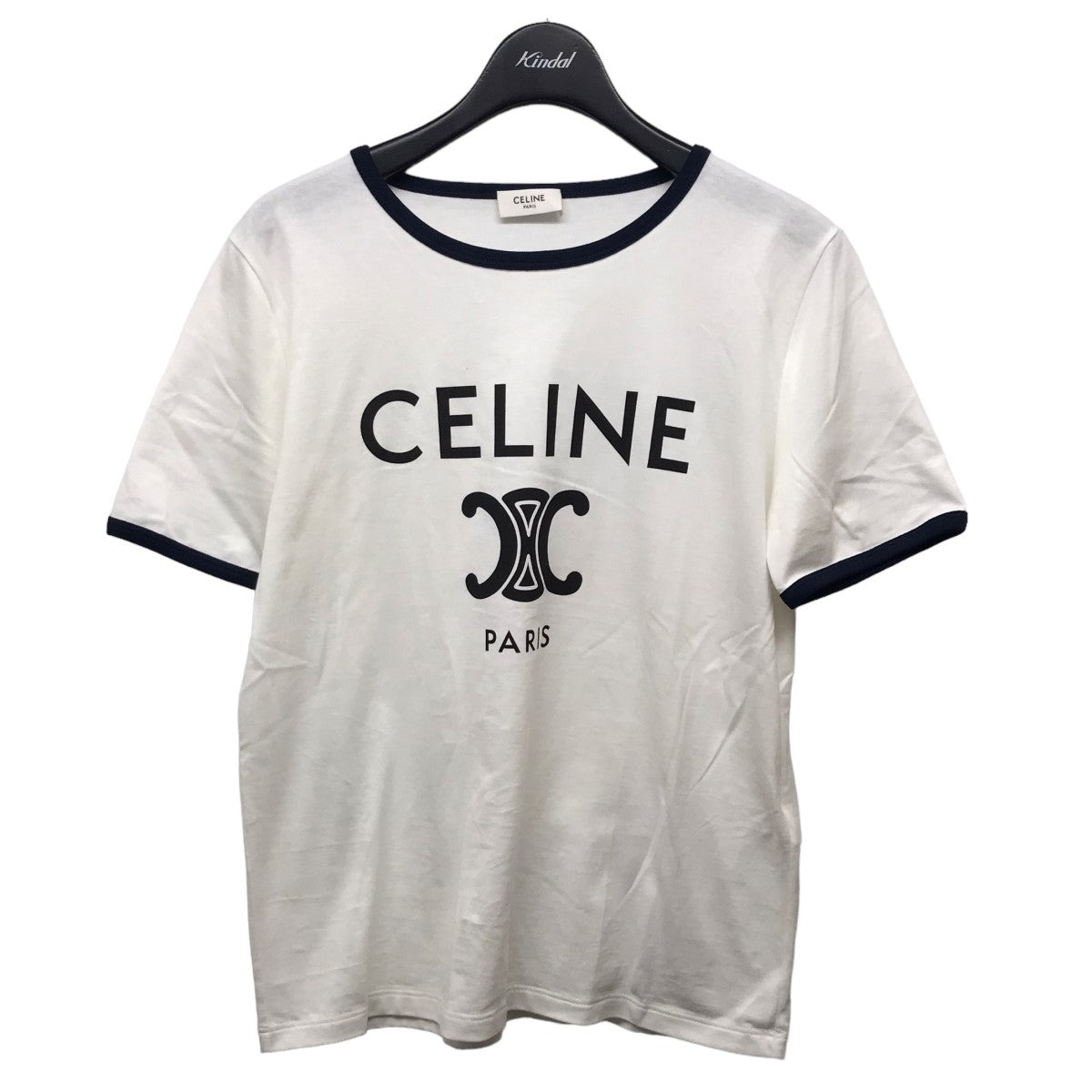 CELINE(セリーヌ) CELINE PARIS プリントTシャツ 2X872671Q ホワイト 
