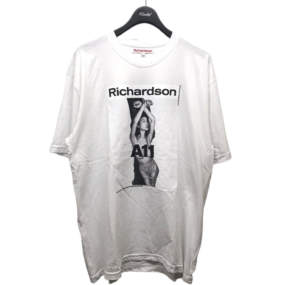 Richardson(リチャードソン) 24SS｢A11 Cover Tee ｣カバーフォトTシャツ ホワイト サイズ  L｜【公式】カインドオルオンライン ブランド古着・中古通販【kindal】