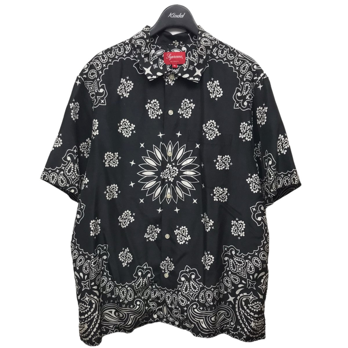SUPREME(シュプリーム) 21SS「Bandana Silk S／S Shirt」バンダナ 