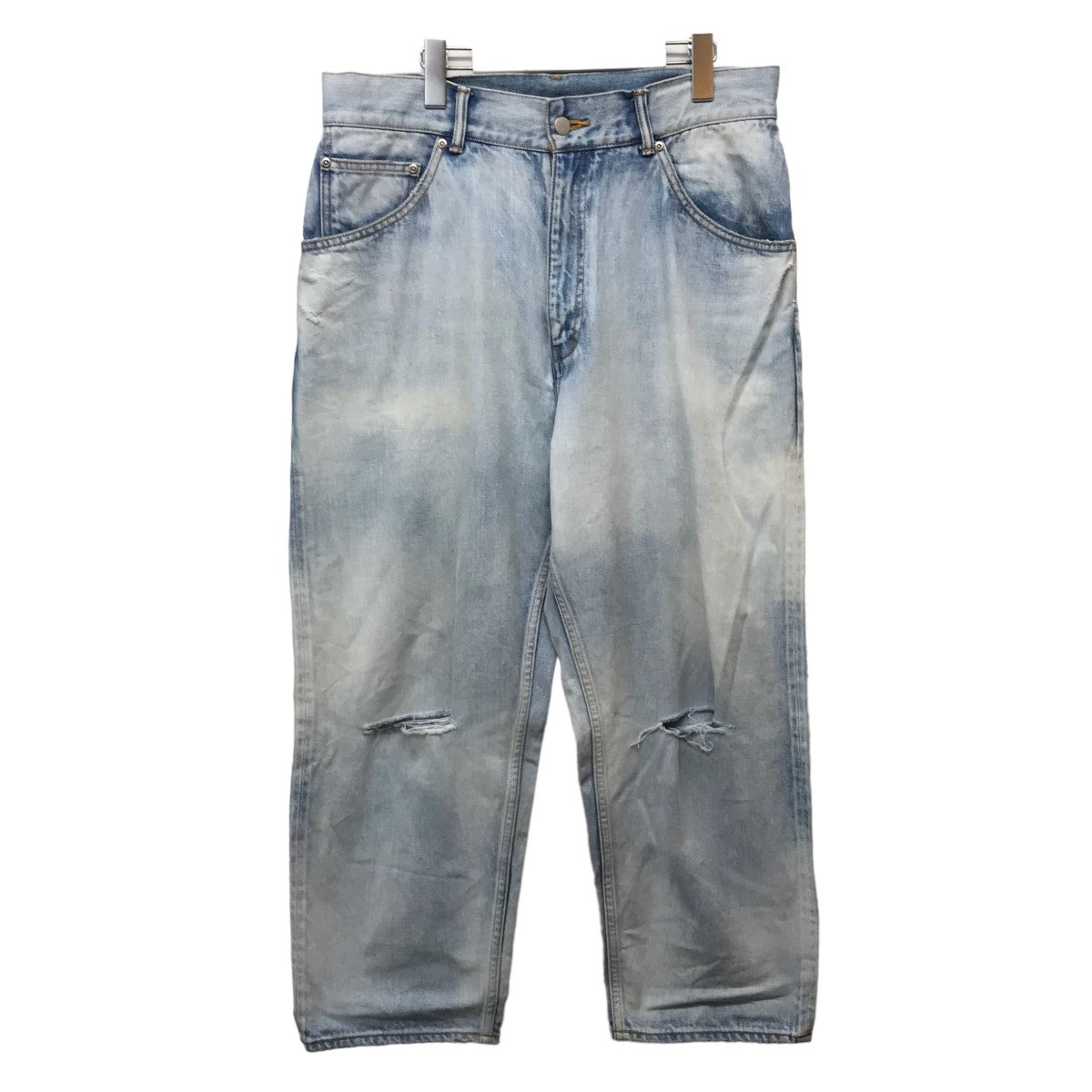 ANCELLM(アンセルム) SELVEDGE TAPERED 5P DENIM PANTS」セルビッチ