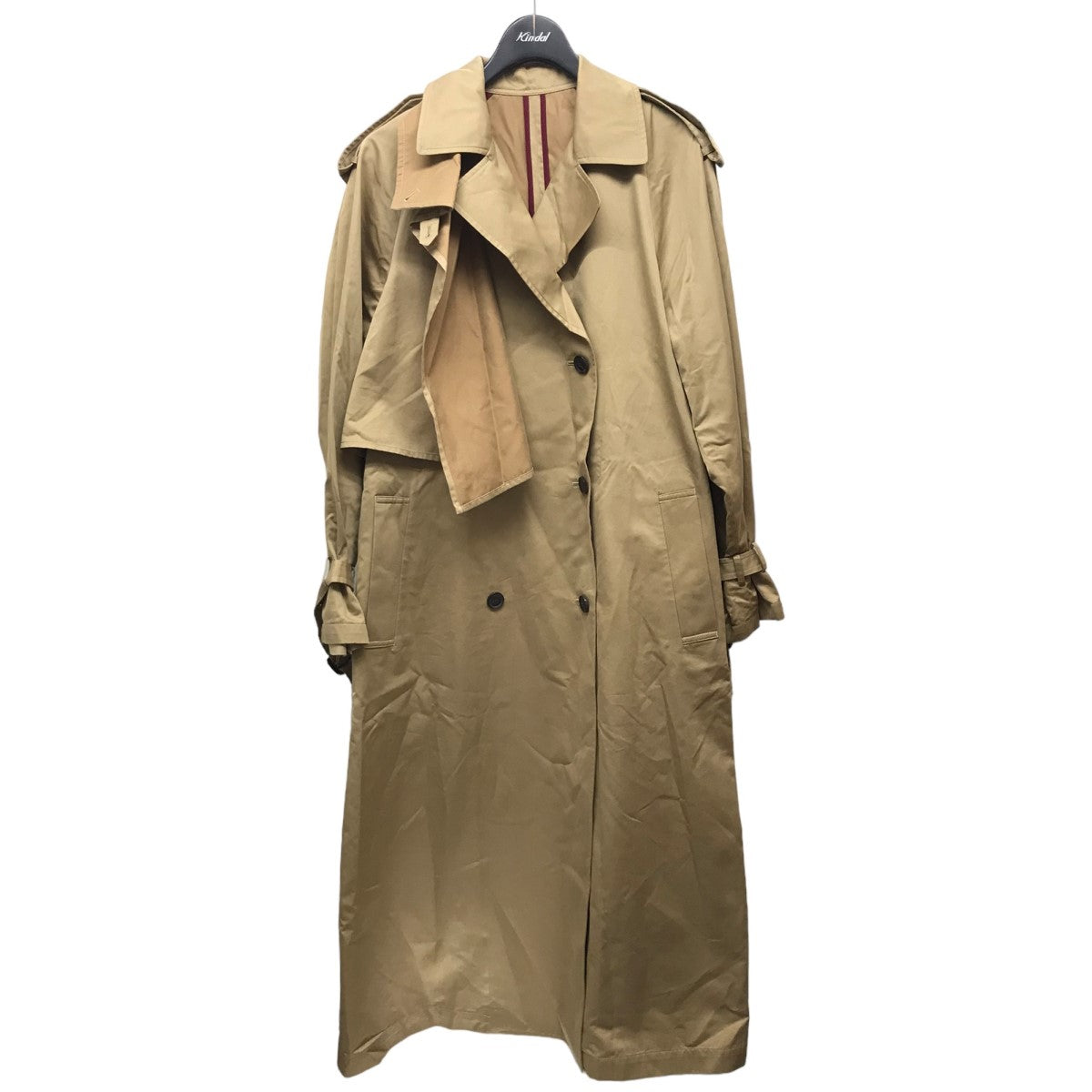 6(ROKU) BEAUTY＆YOUTH(ロクビューティアンドユース) 【BIG TRENCH COAT 】ビッグトレンチコート  8625-104-0159 8625-104-0159 ベージュ サイズ M｜【公式】カインドオルオンライン ブランド古着・中古通販【kindal】