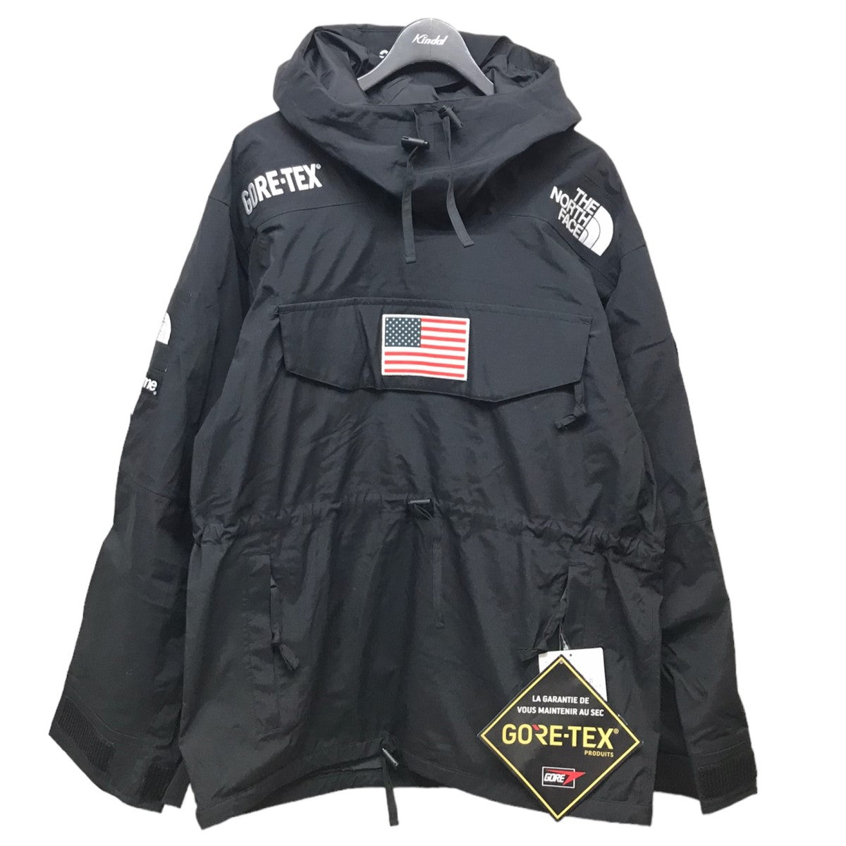 Supreme×THE NORTH FACE 17SS 「Trans Antarctica Expedition Pullover GORE-TEX」  トランスアンタークティカエクスペディションプルオーバージャケット NP017011 NP017011 ブラック サイズ  M｜【公式】カインドオルオンライン ブランド古着・中古通販【kindal】