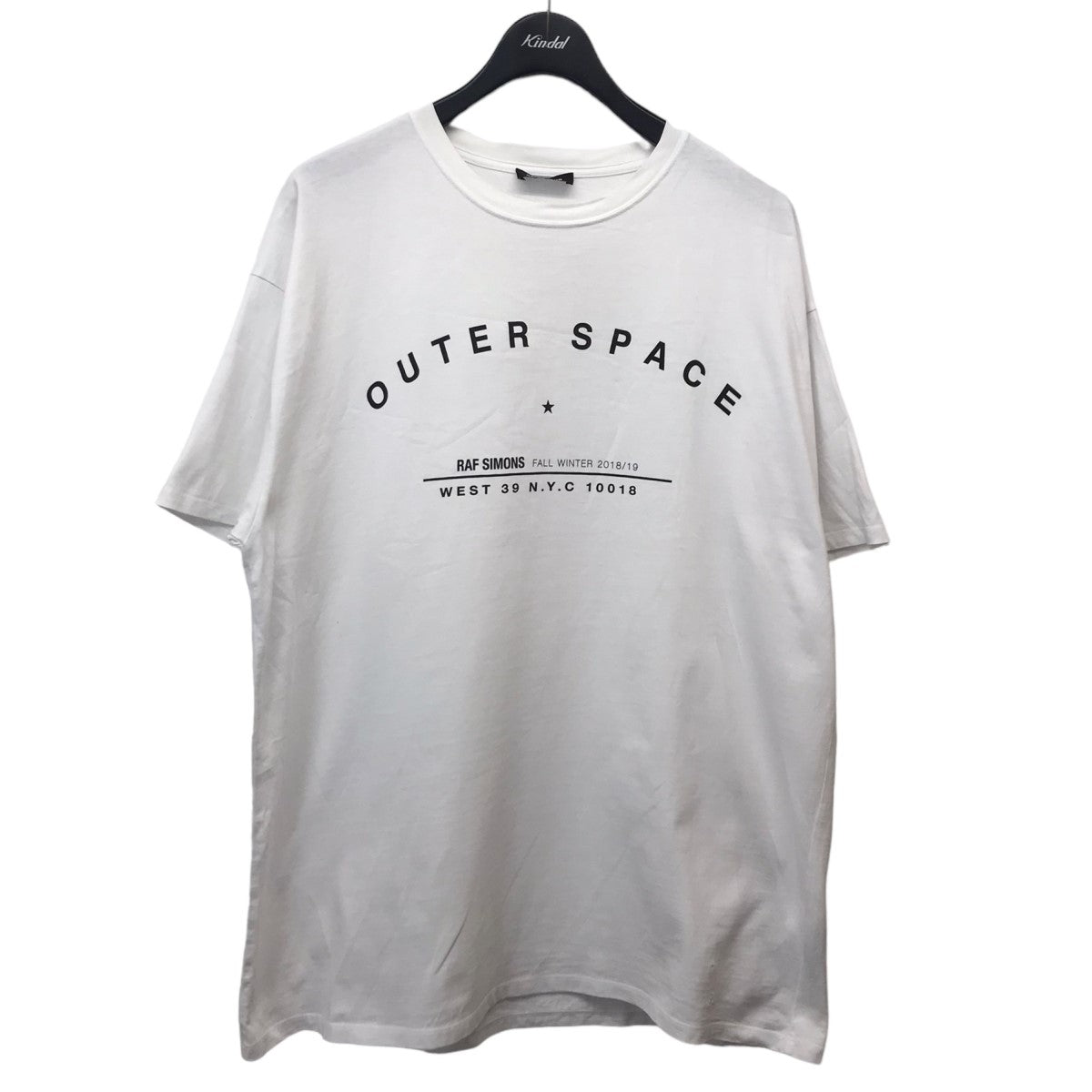 RAF SIMONS(ラフシモンズ) 18AWOUTER SPACEプリントTシャツ19000-00010 