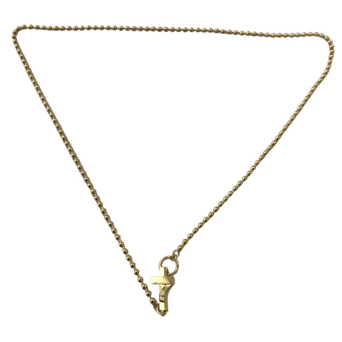 STUDIO SEVEN 「7 Cross Asymmetry Gold Brass Necklace」 7クロスネックレス 70864577 ゴールド  サイズ 記載無｜【公式】カインドオルオンライン ブランド古着・中古通販【kindal】