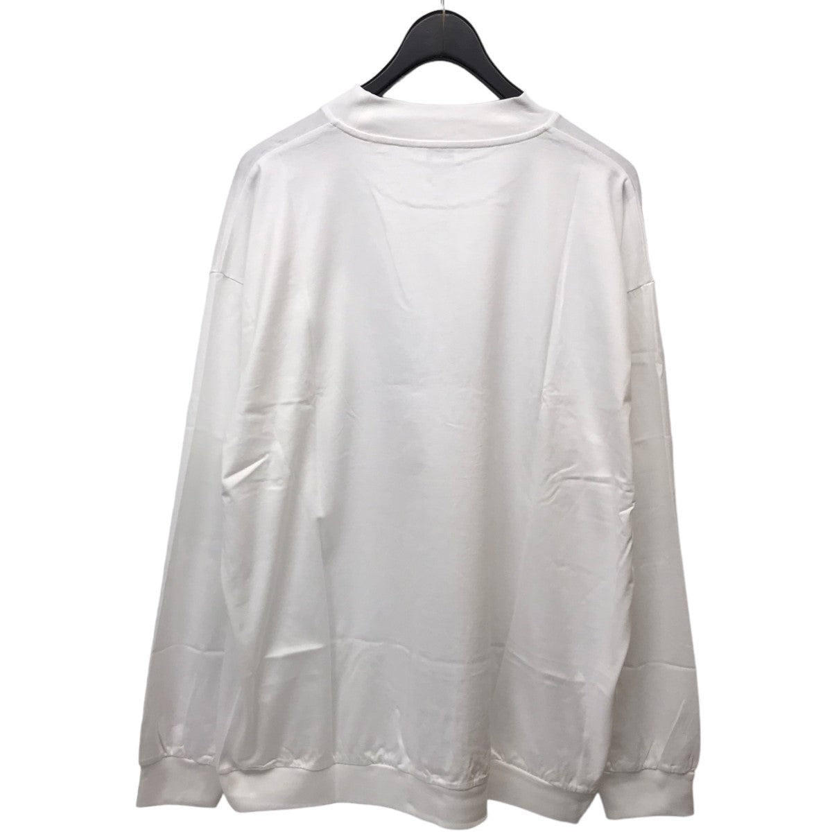 「RIBBED CUFF COLLAR HEM T SHIRT」ロングスリーブTシャツ