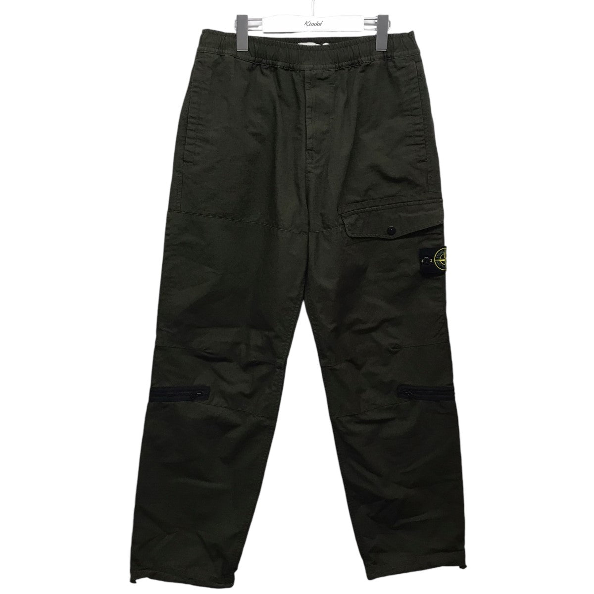 STONE ISLAND(ストーンアイランド) 「Ripstop cargo pants」リップストップカーゴパンツ 791531412 オリーブ  サイズ 30｜【公式】カインドオルオンライン ブランド古着・中古通販【kindal】