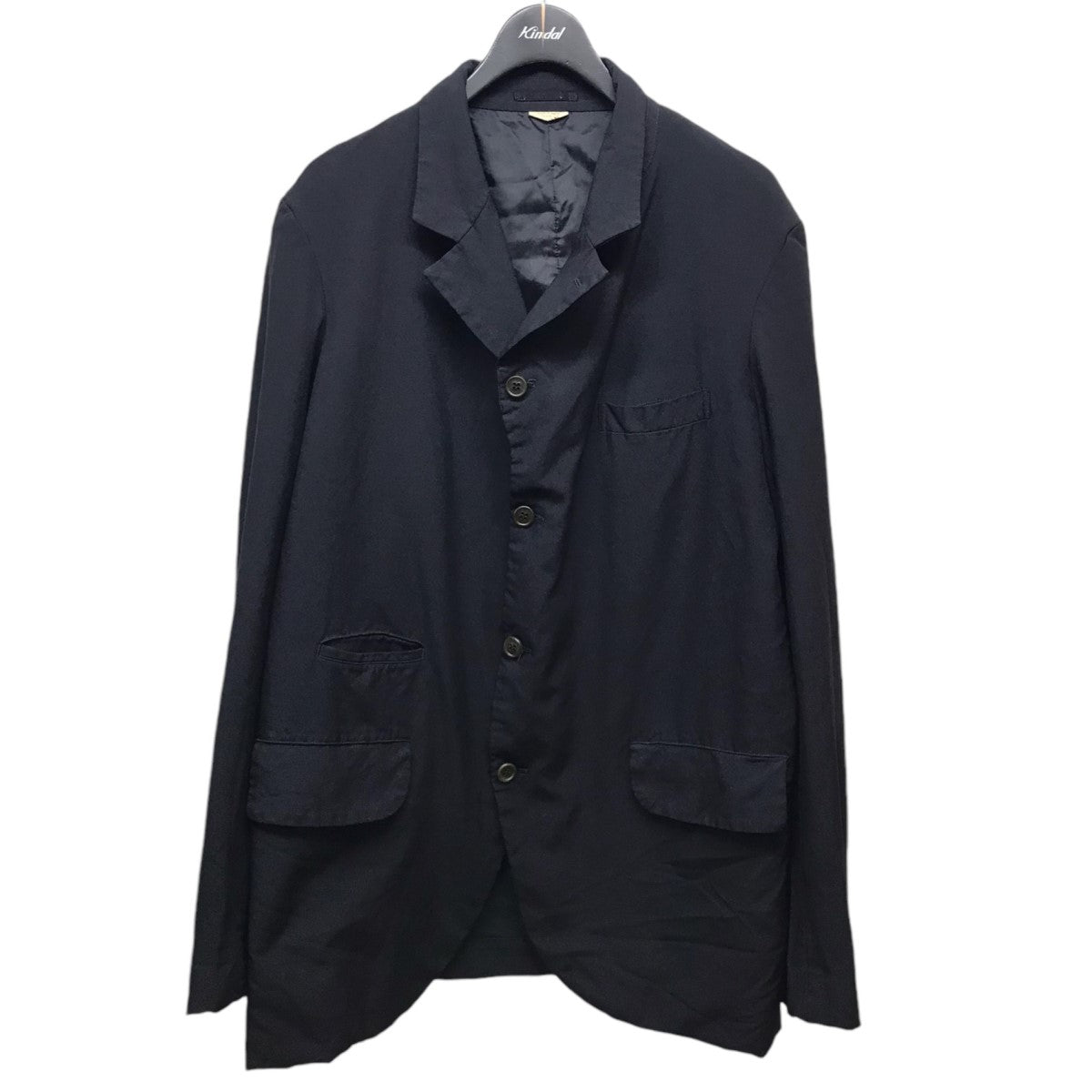 COMME des GARCONS HOMME DEUX(コムデギャルソンオムドゥ) 19SSポリ縮絨ジャケットDC-J033 DC-J033  ネイビー サイズ L｜【公式】カインドオルオンライン ブランド古着・中古通販【kindal】