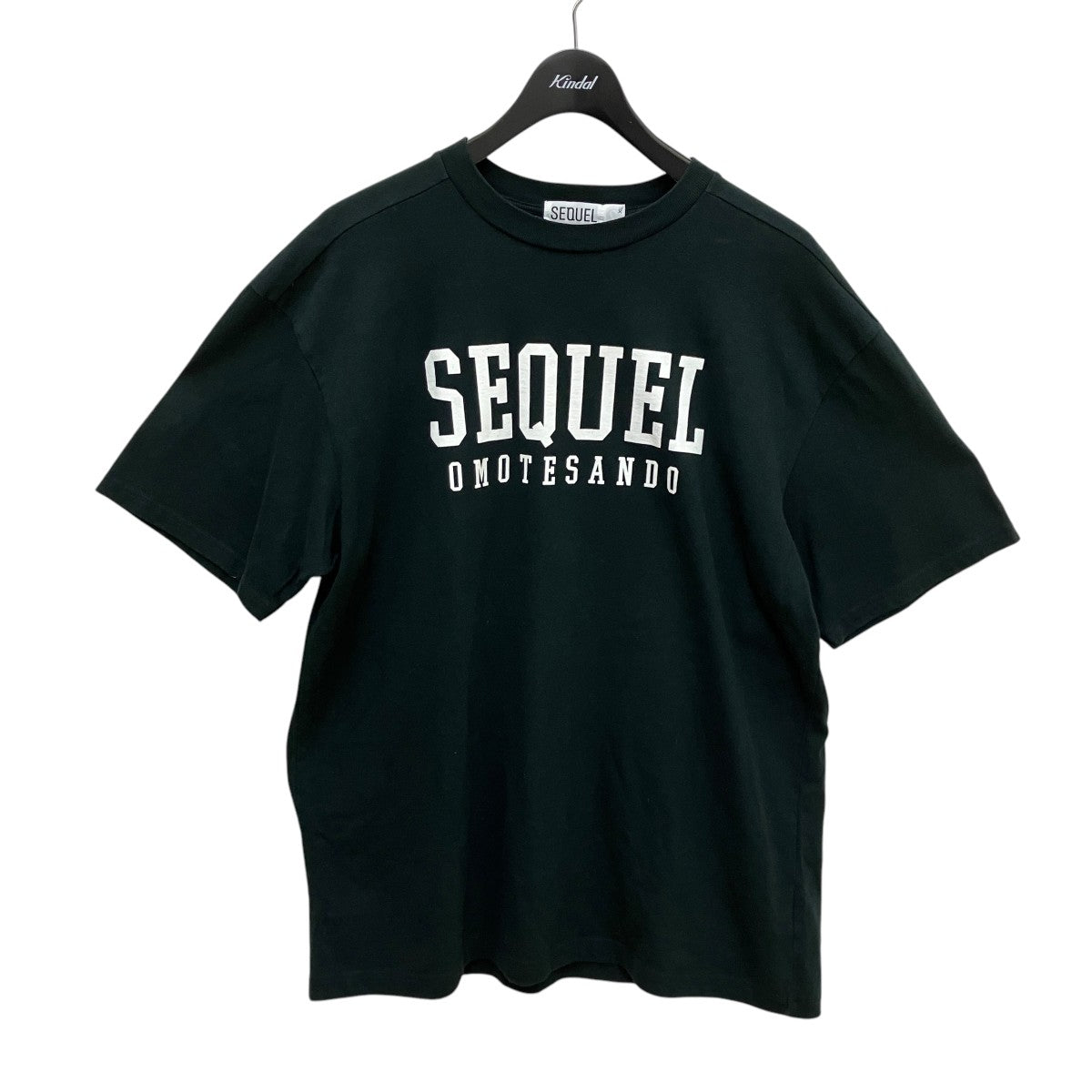 SEQUEL(シークエル) ロゴTシャツ ブラック サイズ XL｜【公式
