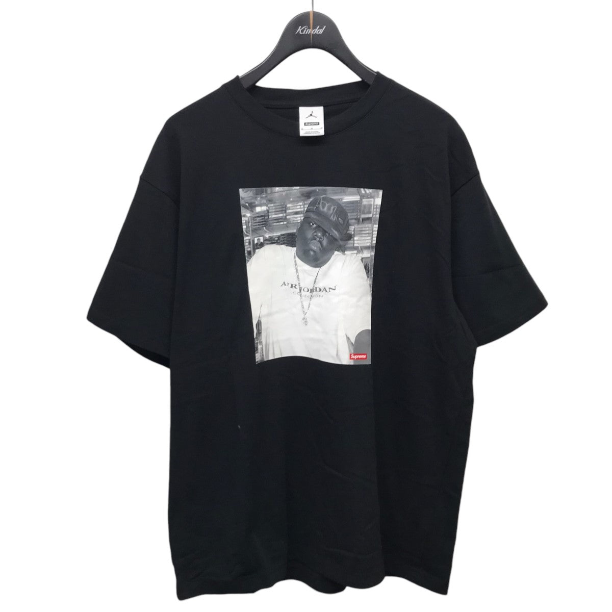 Supreme×JORDAN 24AW「Biggie S S Top」ビギーTシャツ HJ8385-010 ブラック サイズ  Ｍ｜【公式】カインドオルオンライン ブランド古着・中古通販【kindal】