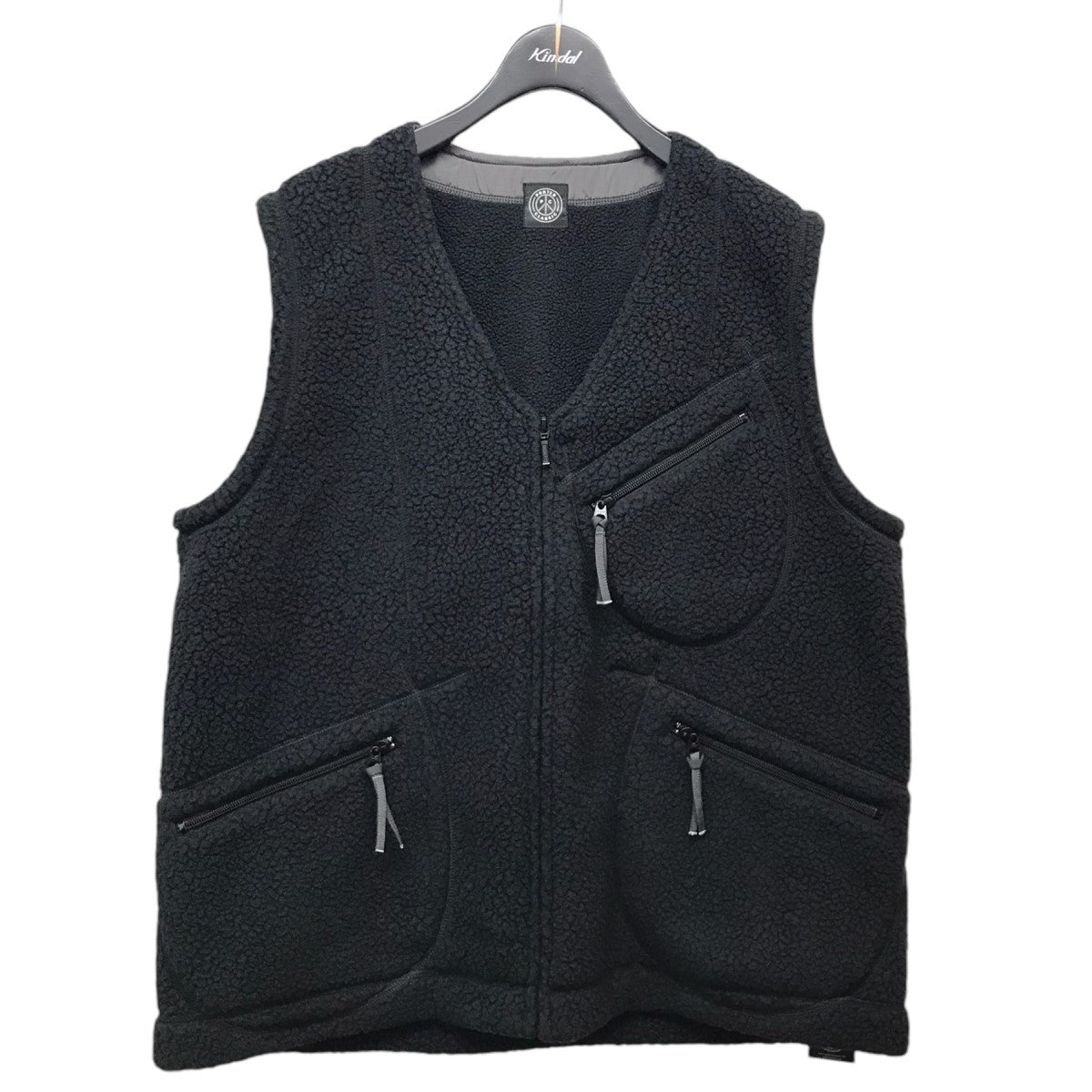 Porter Classic(ポータークラシック) 【FLEECE ZIP VEST】 フリースベスト ブラック サイズ  3｜【公式】カインドオルオンライン ブランド古着・中古通販【kindal】