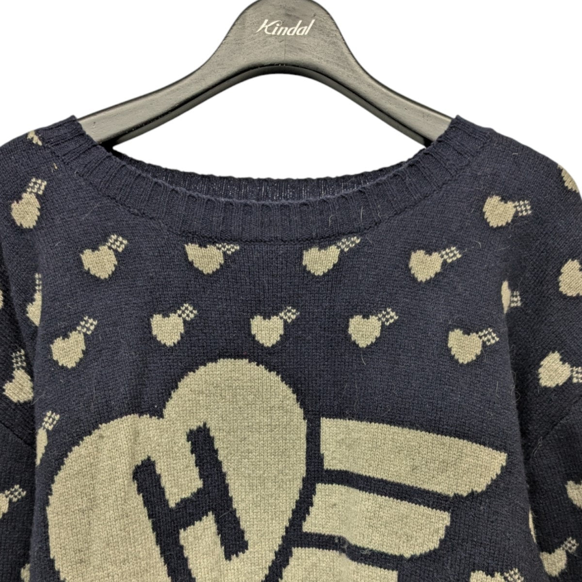 HEART KNIT SWEATERハートニットセーター