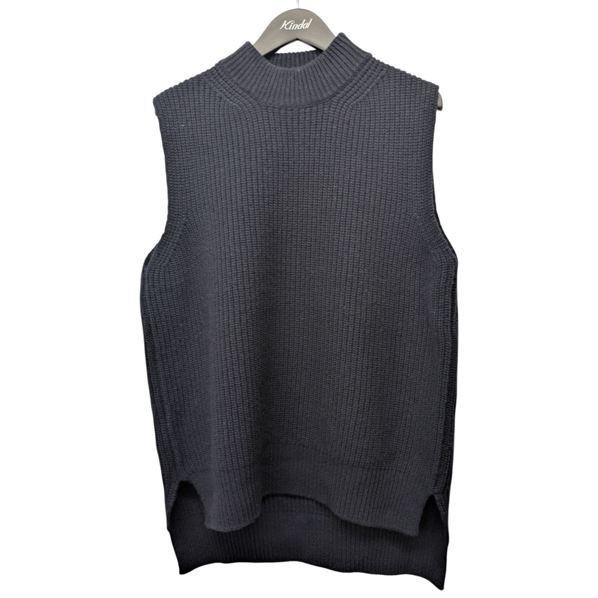 MARNI(マルニ) 19AWローゲージ モックネック リブニットベスト