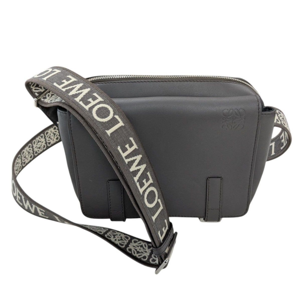 LOEWE ミリタリー メッセンジャーバッグ XS 古着・中古-1枚目のアイテム画像