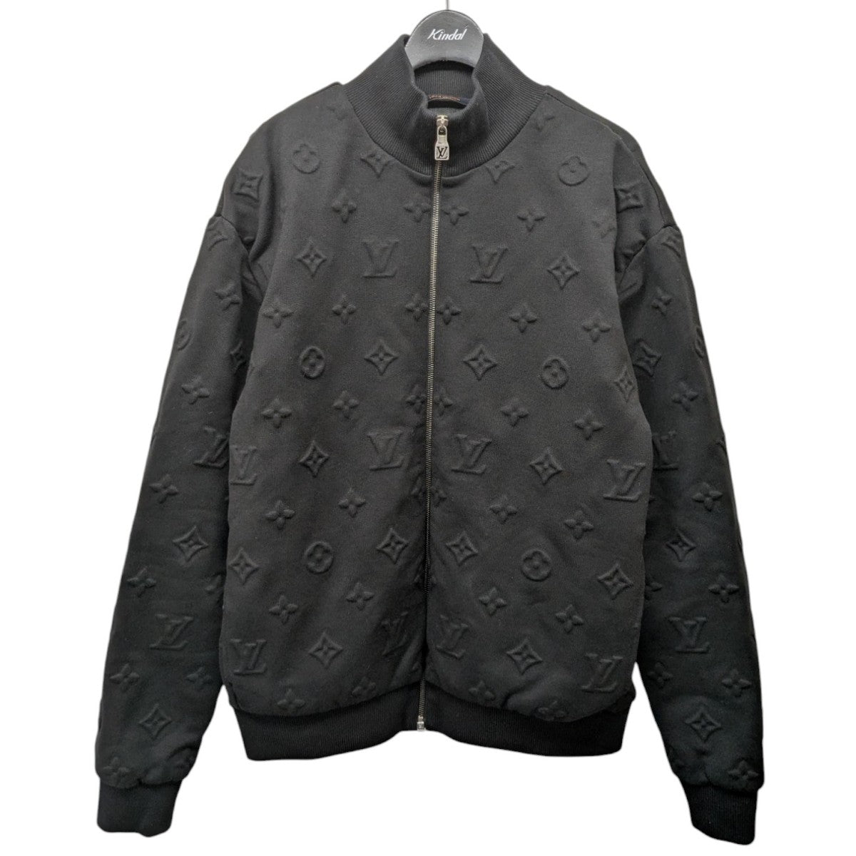 LOUIS VUITTON エンボスド モノグラムジャージー トラックスーツトップ 古着・中古-1枚目のアイテム画像