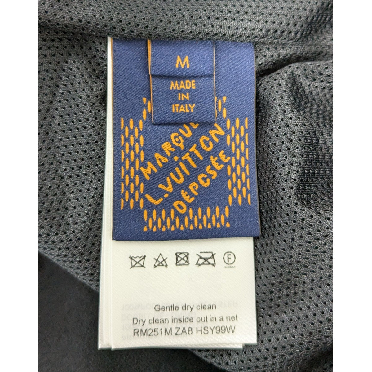 LOUIS VUITTON エンボスド モノグラムジャージー トラックスーツトップ 古着・中古-4枚目のアイテム画像