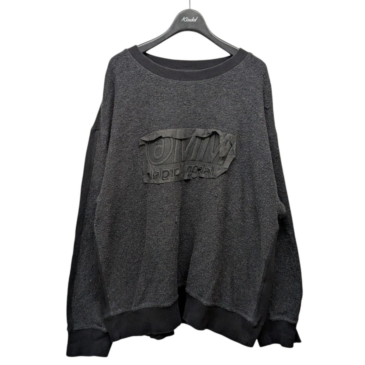 MM6 Maison Margiela(マルタンマルジェラ) ロゴスウェットトレーナー 