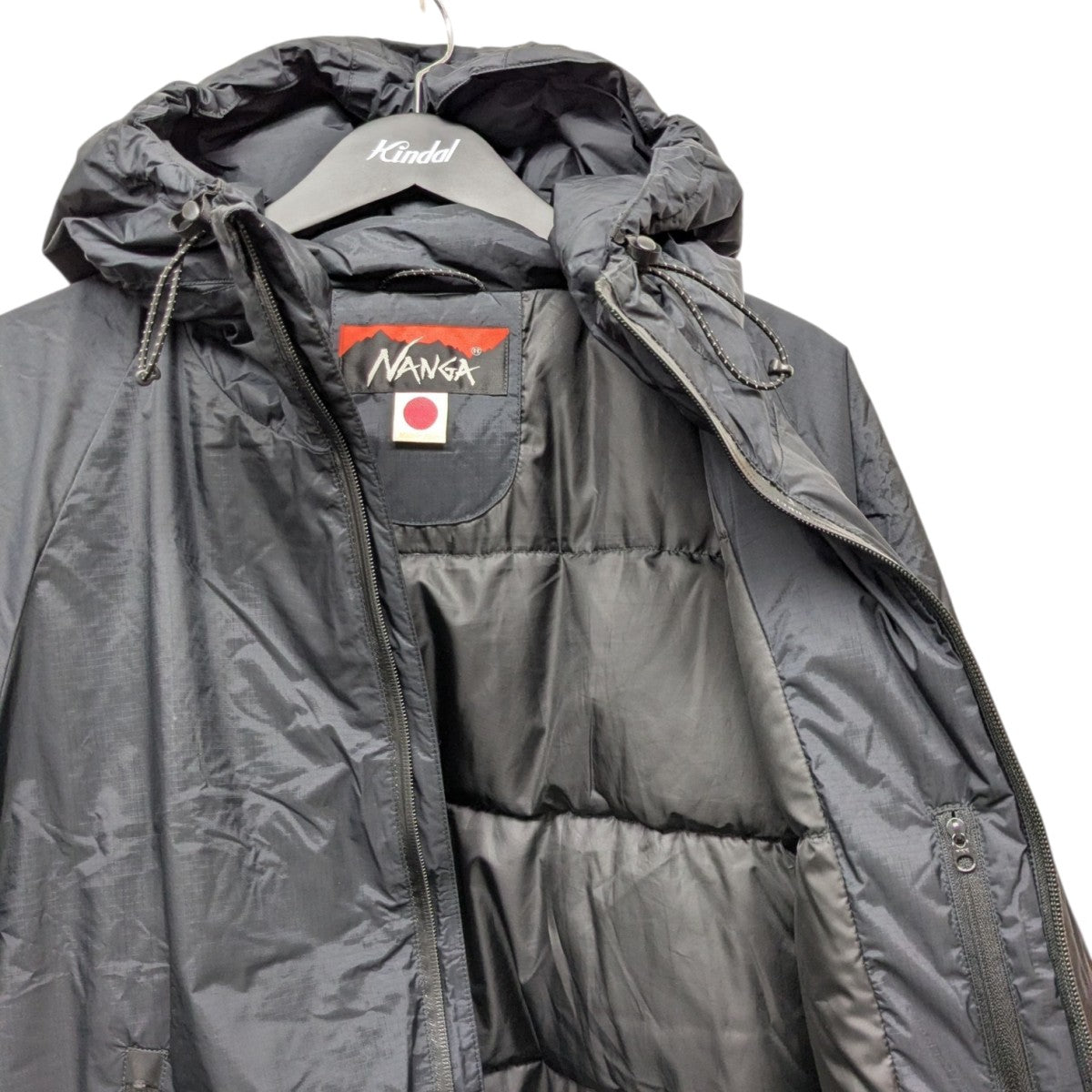 AURORATEX DOWN JACKET CLASSICフーデッドダウンジャケット