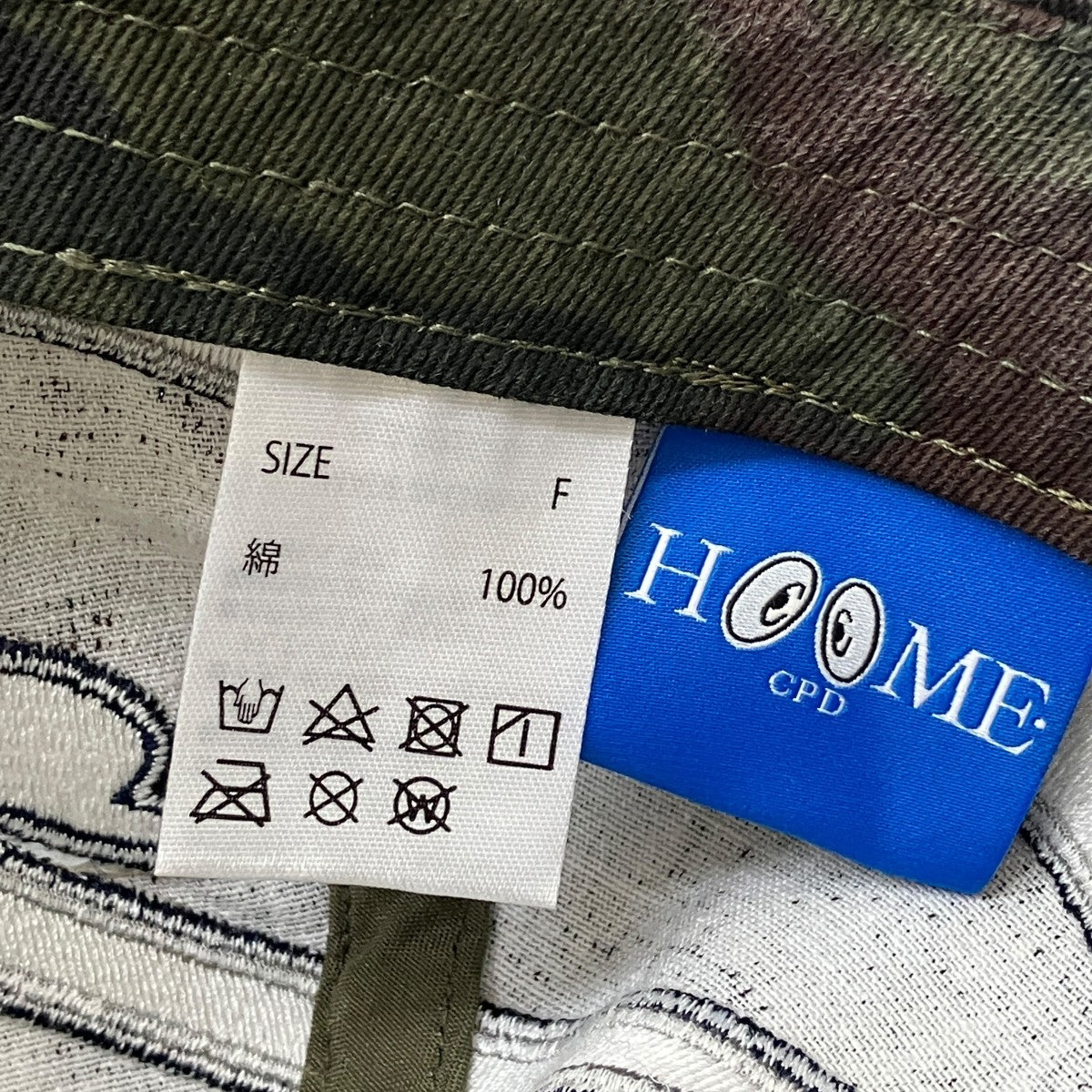 CPD HOOME カモ柄キャップ 古着・中古-6枚目のアイテム画像