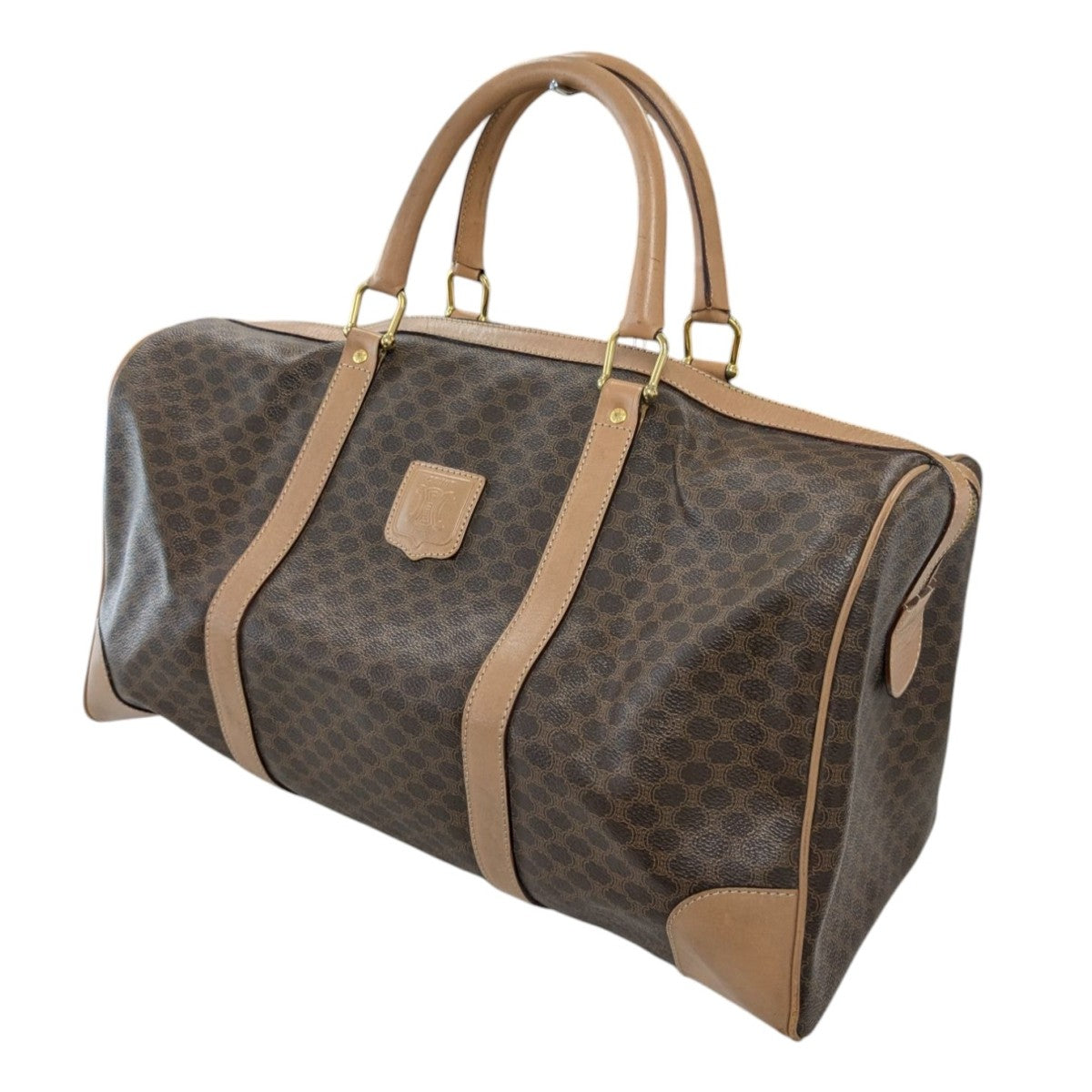 CELINE(セリーヌ) マカダムボストンバッグ JM13 - ブラウン｜【公式