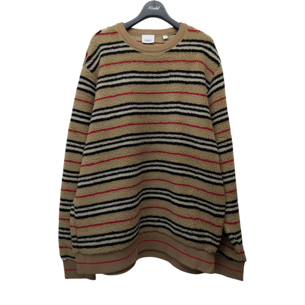 「りー」BURBERRY  ストライプ柄 トレーナー 8Y 128cm BURBERRY】LARNA アイコンストライプ柄カーディガン (Burberry