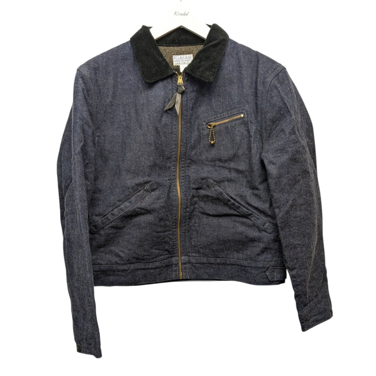 ATLAST ＆ CO(アットラスト) DENIM COSSACK BLANKETデニムコサック