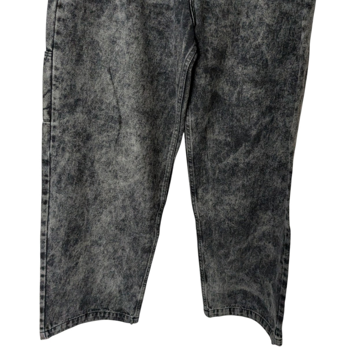 RASSVET ACID WASH CARPENTER WORK DENIMカーペンターデニムパンツPACC16P003 古着・中古-4枚目のアイテム画像