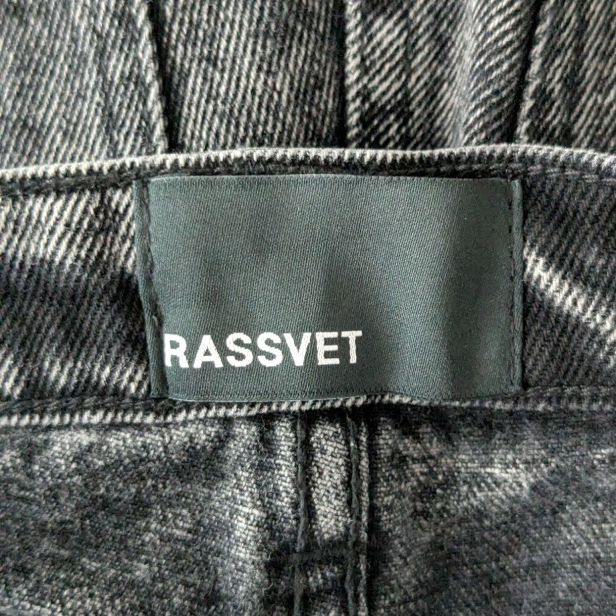 RASSVET ACID WASH CARPENTER WORK DENIMカーペンターデニムパンツPACC16P003 古着・中古-6枚目のアイテム画像