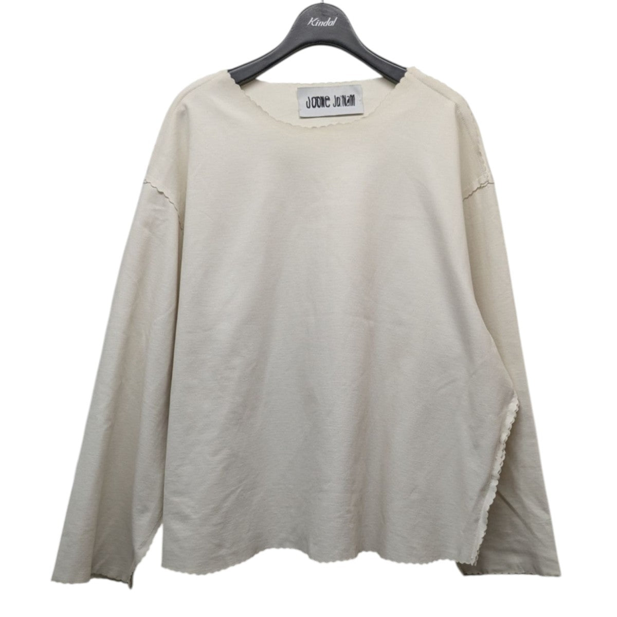 joonejoonam 長袖Tシャツ　カットソー Joone Joonam(Joone Joonam) ロングスリーブTシャツ クリーム サイズ S