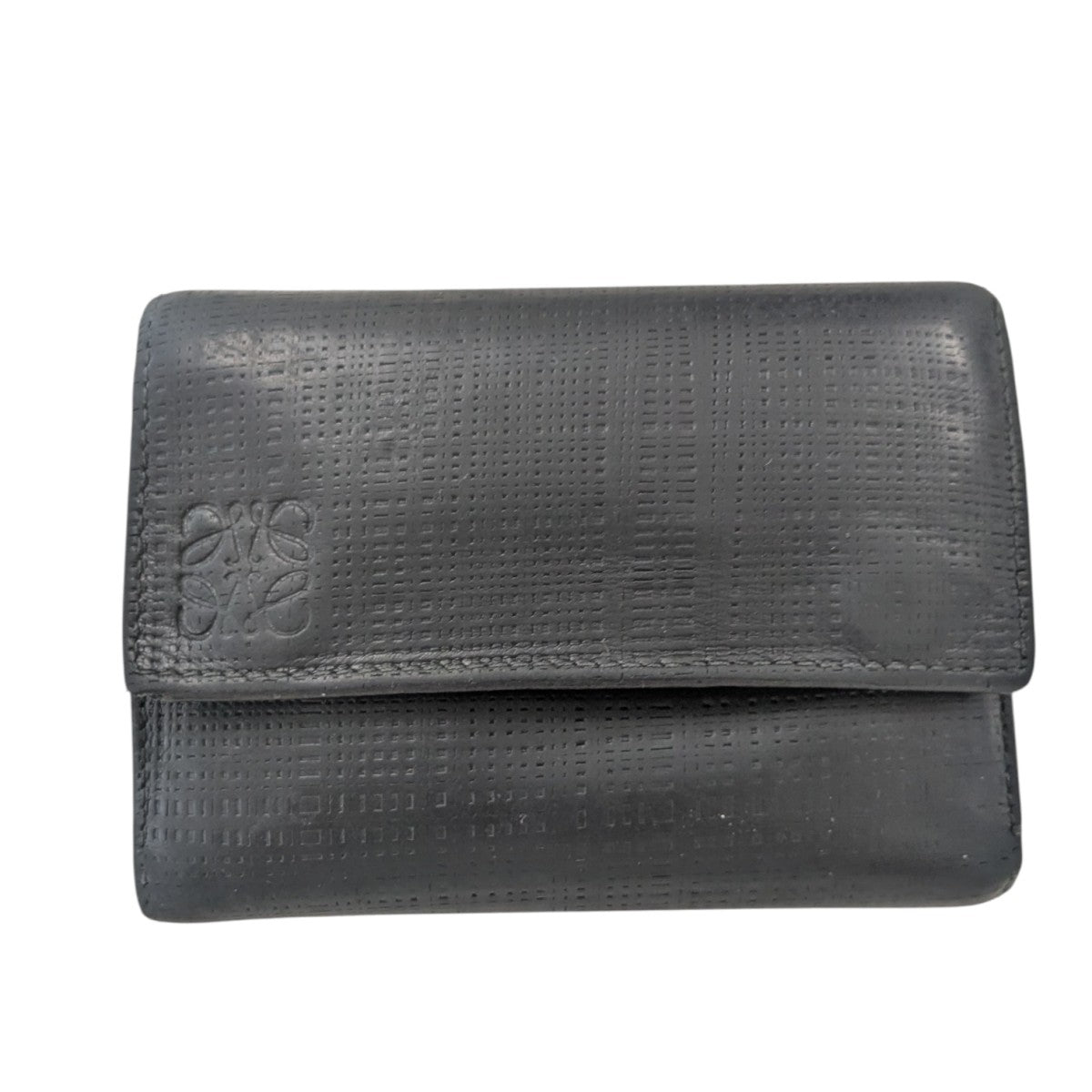 LOEWE(ロエベ) スモールバーティカルウォレット 101820 ブラック 