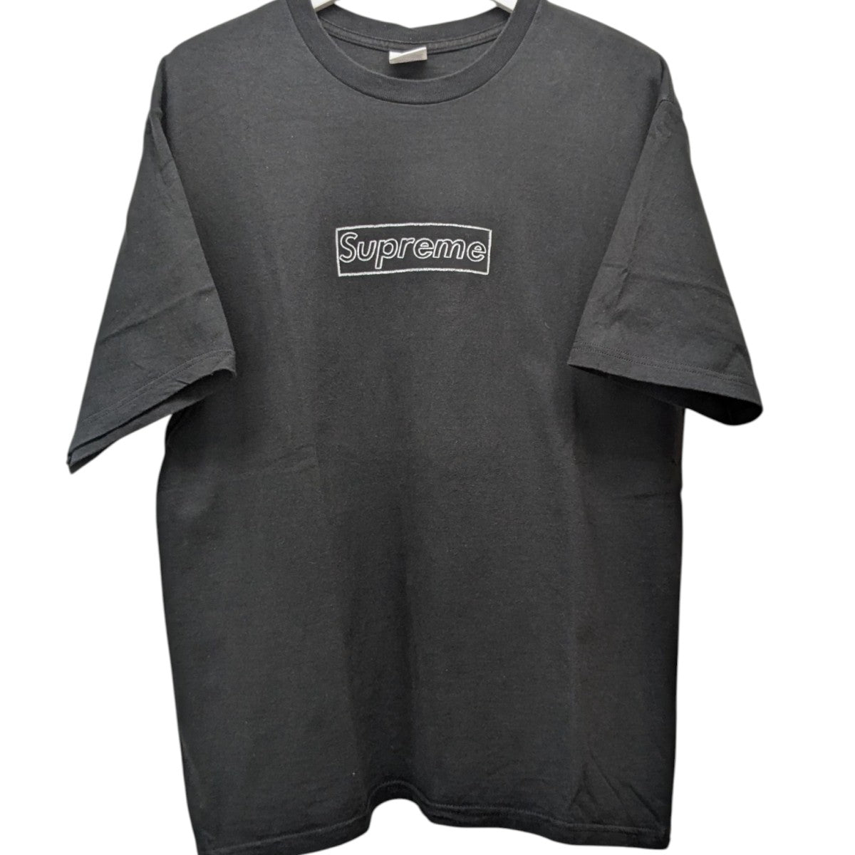 Supreme×KAWS 21SSKAWS Chalk Logo TeeカウズBOXロゴTシャツ
