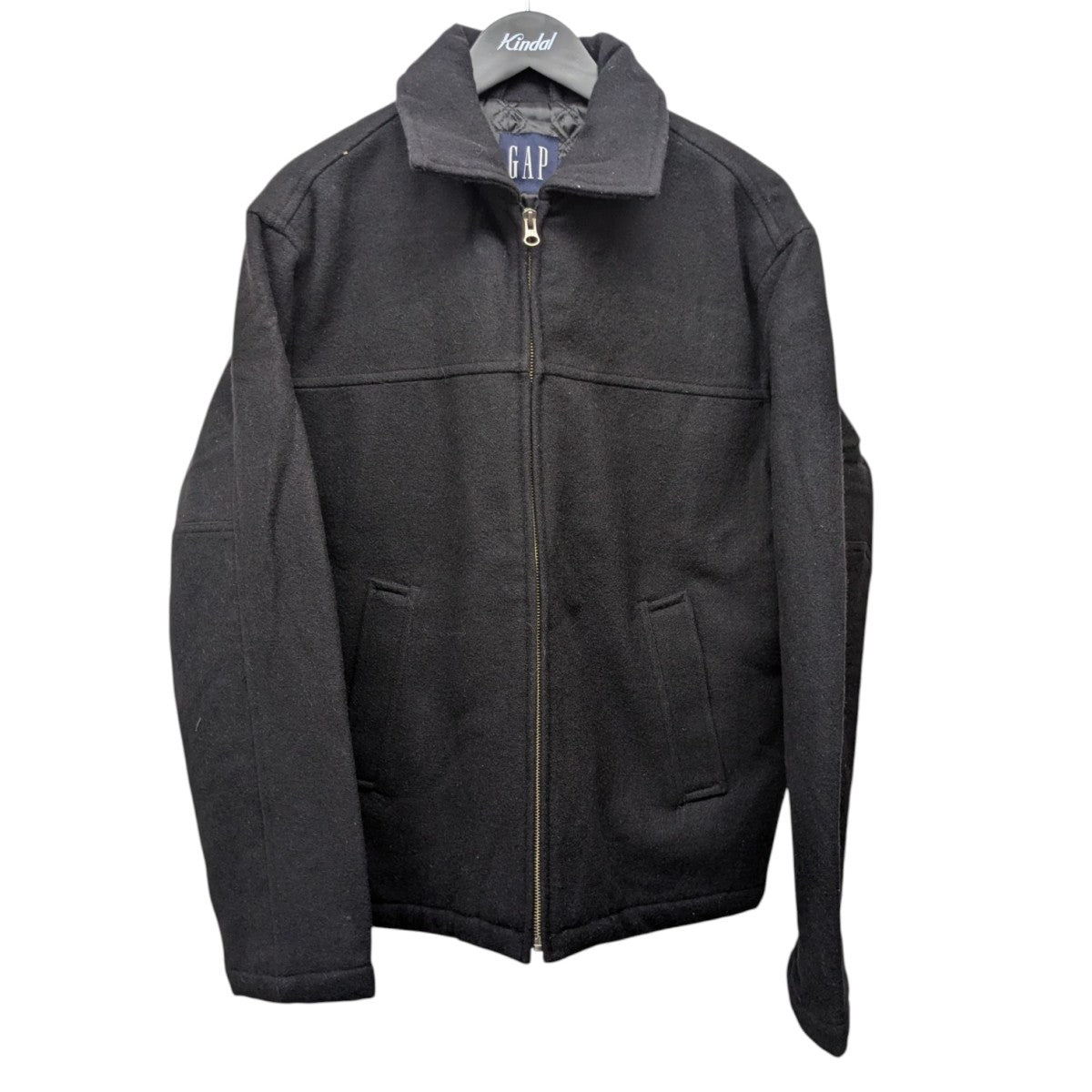 OLD GAP(オールドギャップ) ウールZIP UPジャケット ブラック サイズ