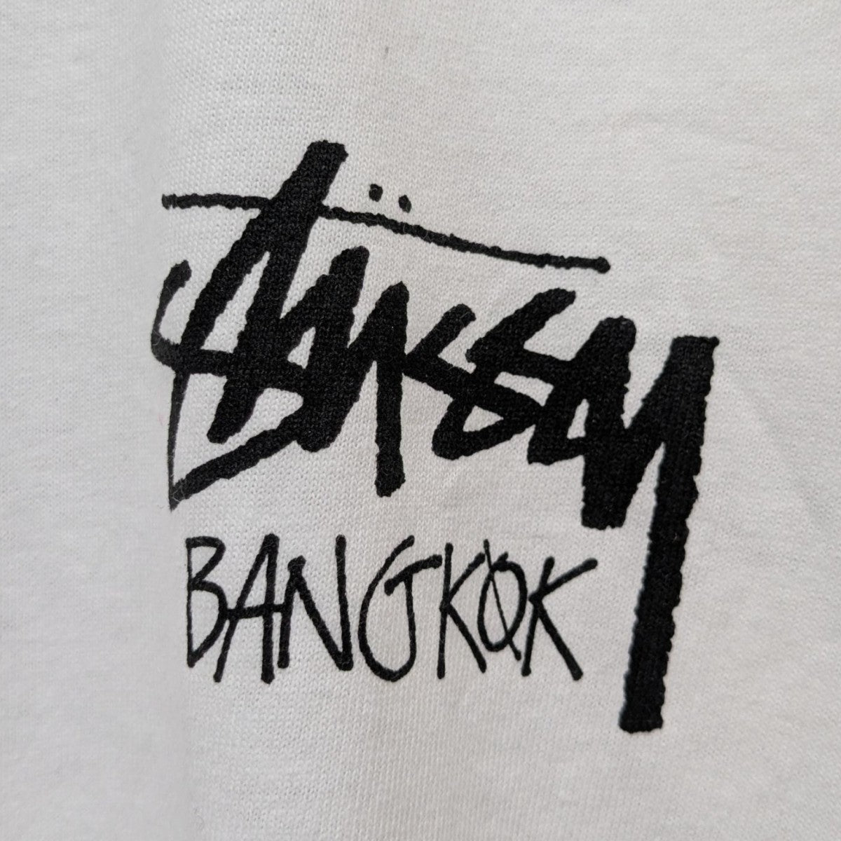 stussy Exclusive Stock Bangkok TeeバンコクストックロゴTシャツ 古着・中古-4枚目のアイテム画像