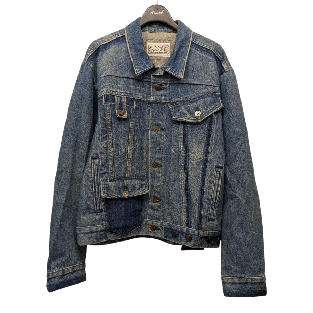 EESETT＆Co(イイセットアンドコー) REMAKE DENIM JACKETデニム