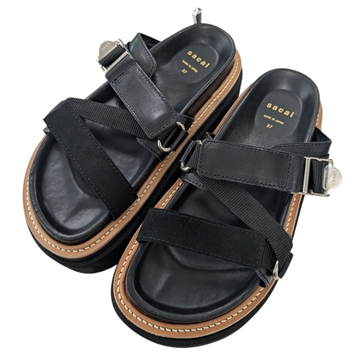 sacai 「Hybrid Belt Sandals」ハイブリットベルトサンダル 古着・中古-1枚目のアイテム画像
