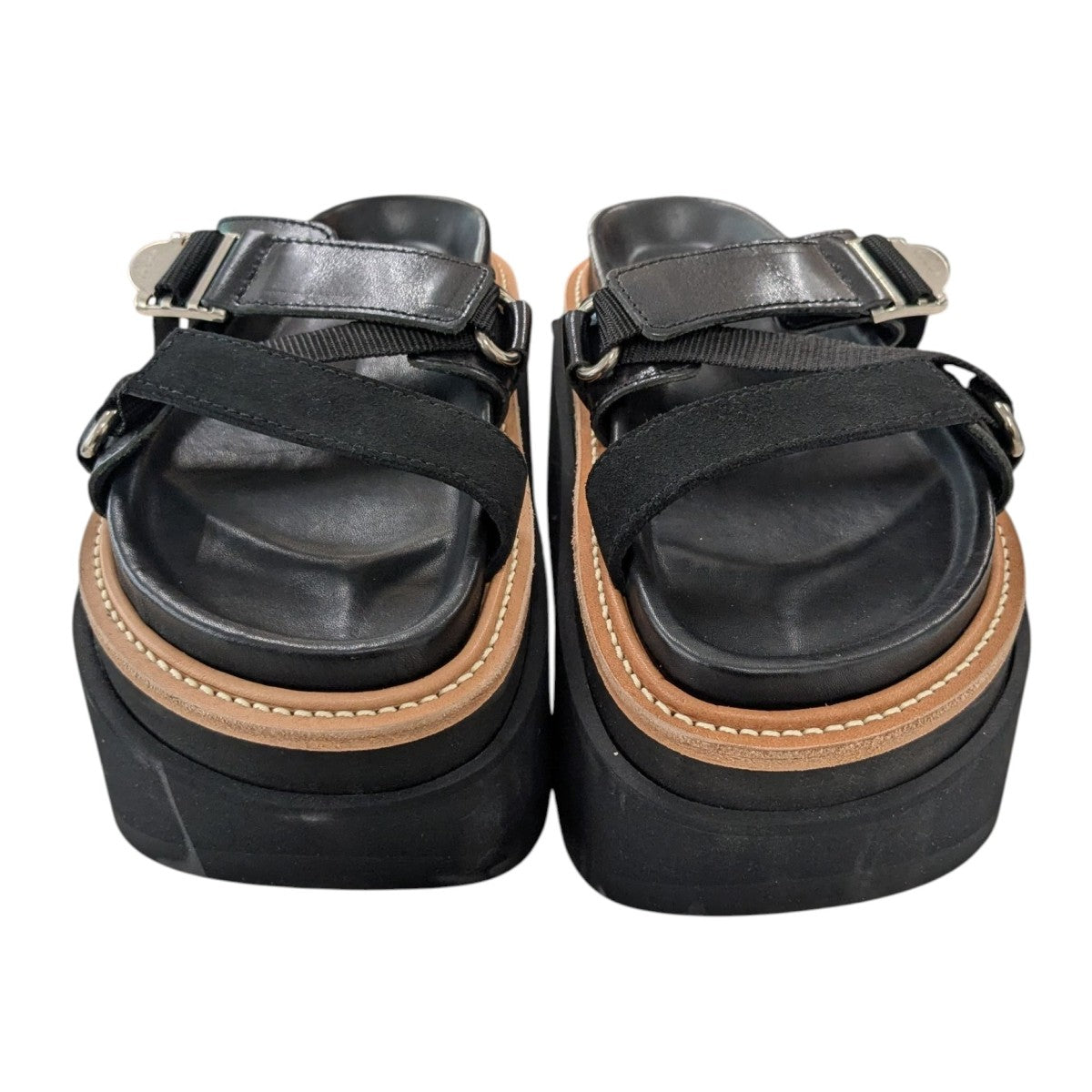 sacai 「Hybrid Belt Sandals」ハイブリットベルトサンダル 古着・中古-2枚目のアイテム画像