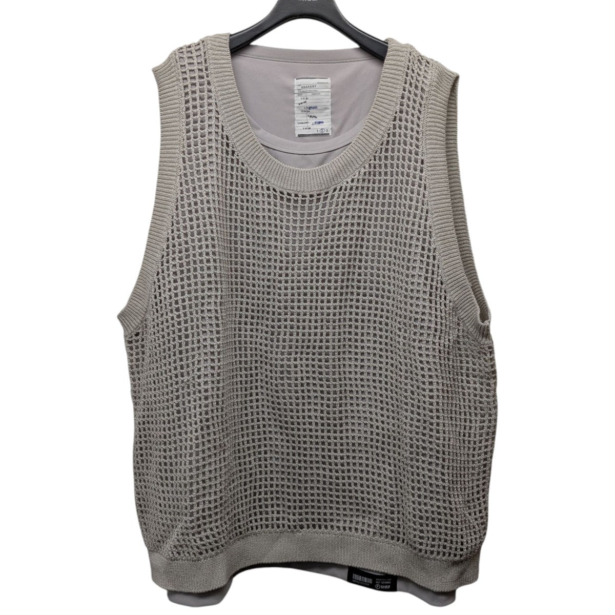 「MESH LAYERED TANK TOP」メッシュレイヤードタンクトップ 115224003