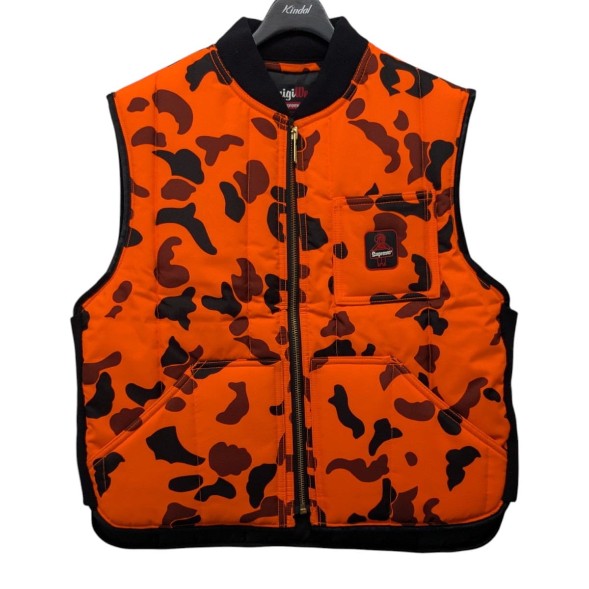 2020AW Supreme シュプリーム アイアンタフ　ダウンベスト　カモフラ Supreme×RefrigiWear 20AWInsulated Iron-Tuff Vestアイロンタフベスト