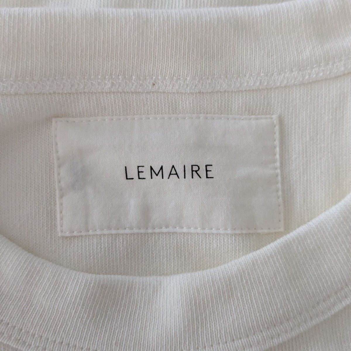 LEMAIRE クルーネックTシャツ 古着・中古-5枚目のアイテム画像