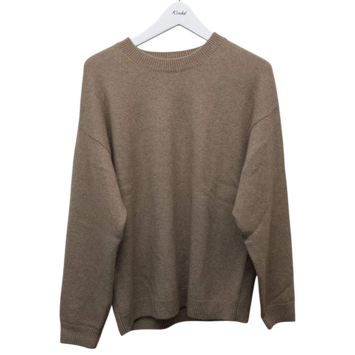 AURALEE(オーラリー) BABY CASHMERE KNIT P Oベビーキャメルニット