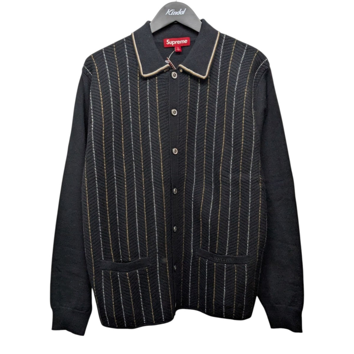 Supreme(シュプリーム) 25SSHerringbone Cardiganヘリンボーン