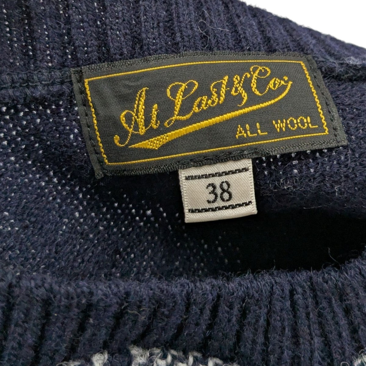 JACQUARD KNITジャガードニット