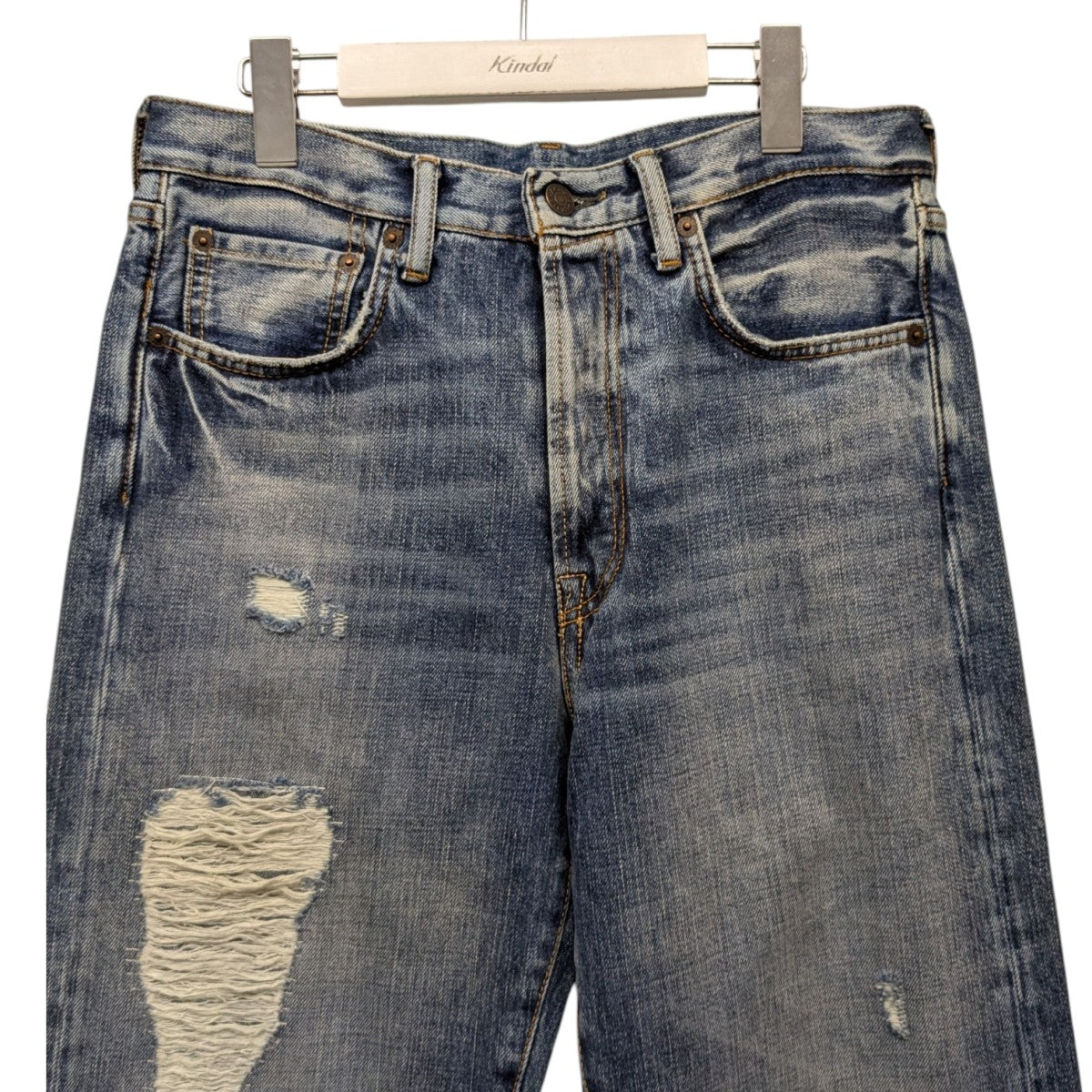 ACNE STUDIOS ダメージ加工デニムパンツB00241- 古着・中古-3枚目のアイテム画像