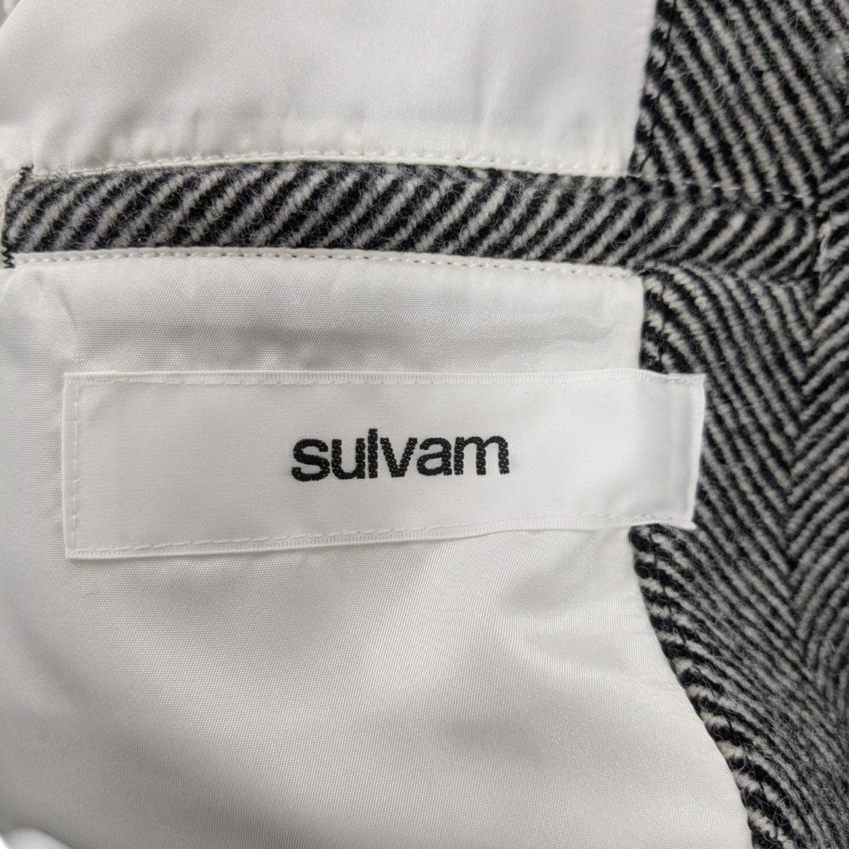 sulvam カットアウトジャケットMW-C02-400 古着・中古-5枚目のアイテム画像