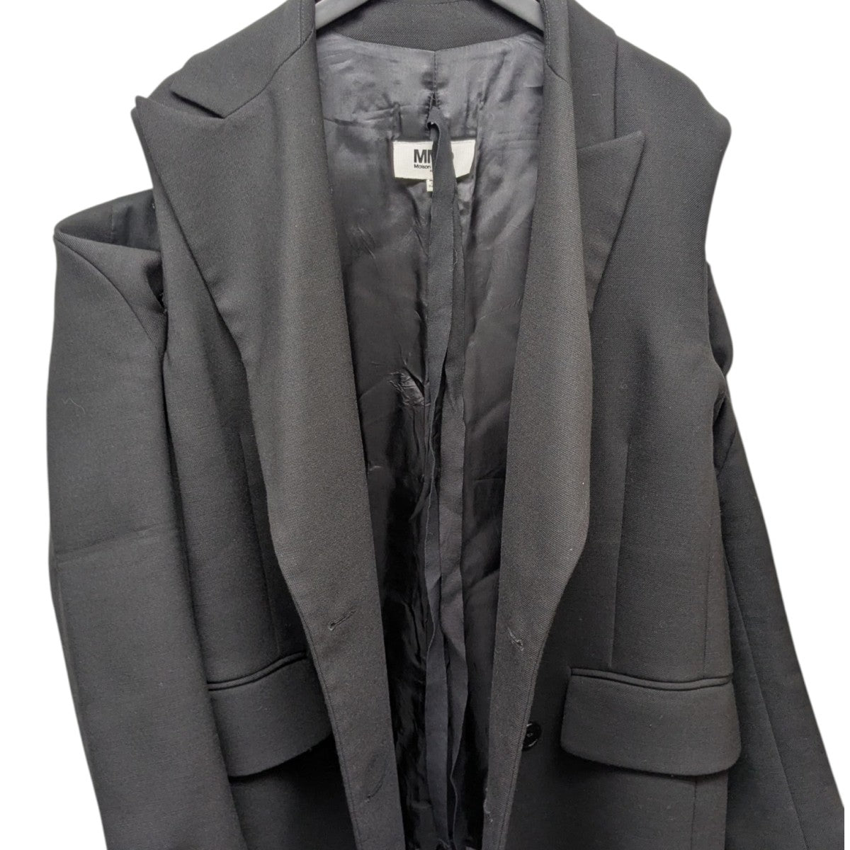 MM6 Maison Margiela 18AW2WAYロングコートS32AA0145 古着・中古-5枚目のアイテム画像