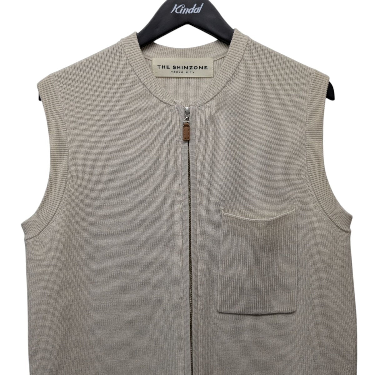THE SHINZONE LONG KNIT GILETロングニットジレ24AMSNI03 古着・中古-3枚目のアイテム画像