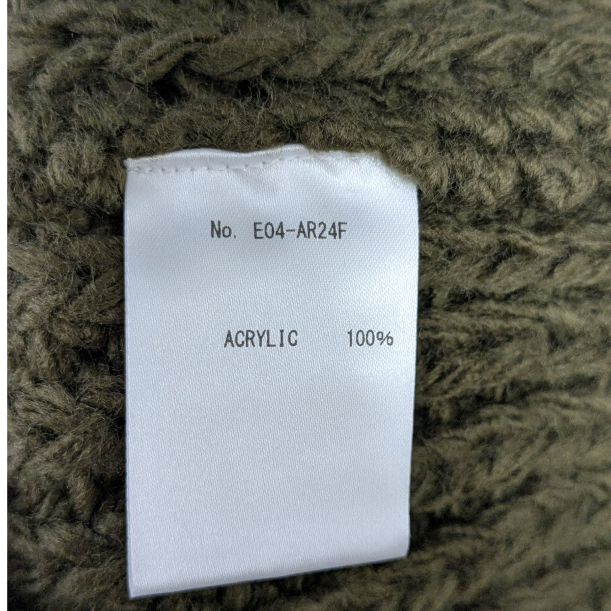 ZIP UPブルゾンE04-AR24F
