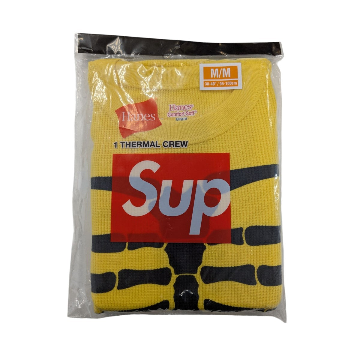 Supreme×Hanes 25AWBones Thermal CrewボーンサーマルロングTシャツ