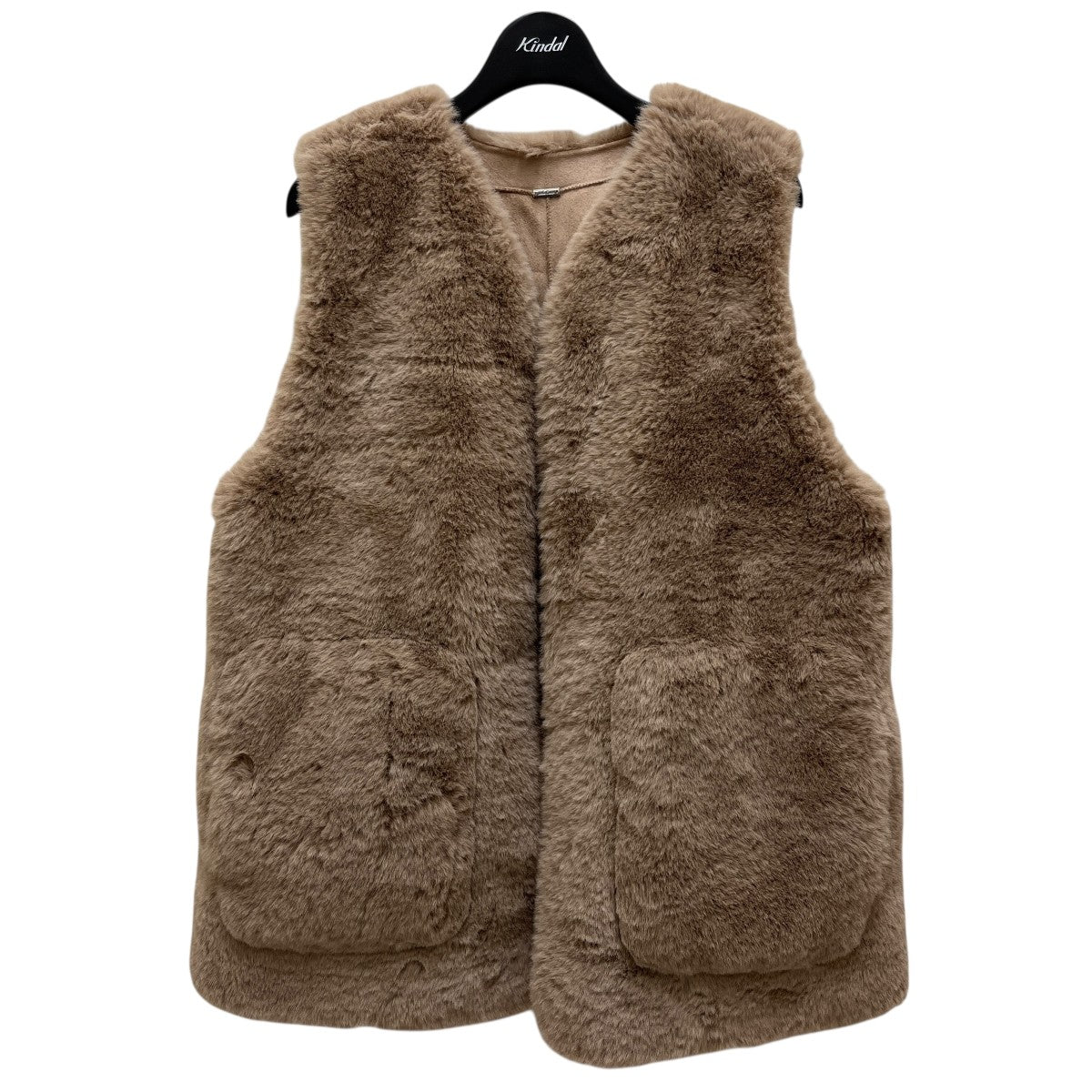 Mila Owen(ミラオーウェン) ノーカラーエコファーベスト09WFV225003